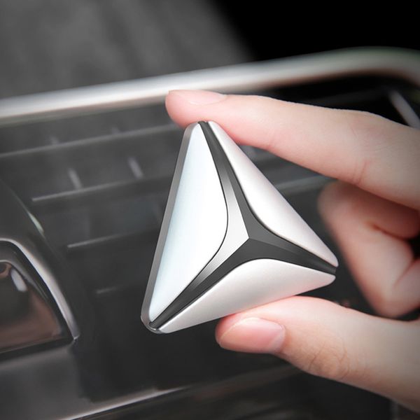 

triangle car diffuser flavoring for car air fresheners fragrances auto perfume aroma wood vent clip interior accessory decor