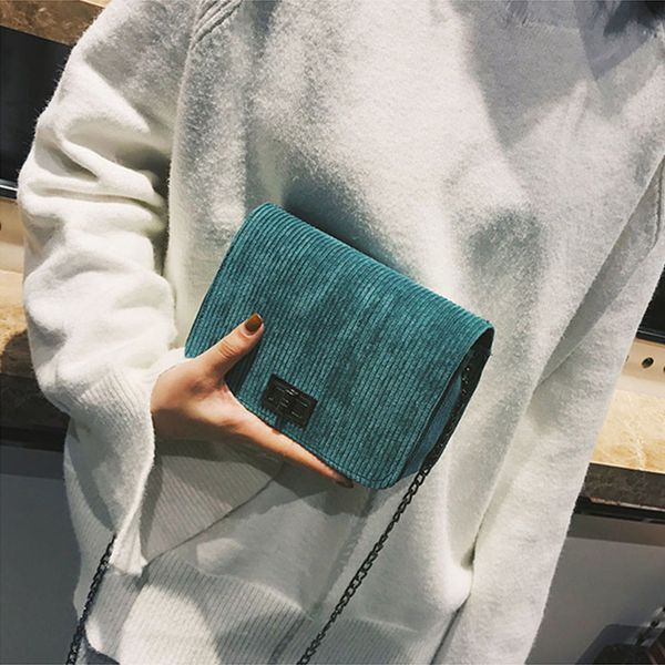 

ladies fashion handbags women wool hasp crossbody bag female solid color leather shoulder bags bolsa feminina 2019