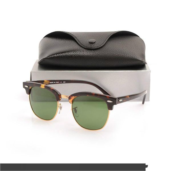 

plank mens womens sun glasses club glass lens new sunglasses metal hinge sunglasses with original cases and box, White;black