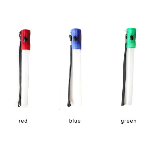 

4 in 1 outdoor flashlight multifunctional camping led luminous practical portable signal bar survival whistle survival bracelets