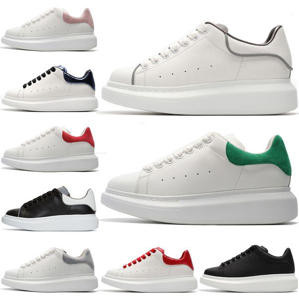 

ACE New Leather Trainers Mens Tennis Shoes Black White Reflective Green Suede Red Python Womens Sneakers Silver Glitter Rainbow Luxury Shoes