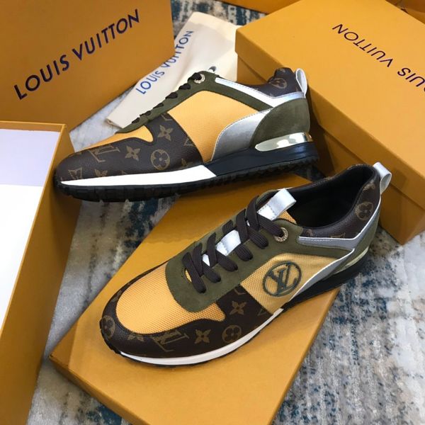 

2020 latest style high-end luxury men's casual sports shoes fashion design brand platform lace-up men's shoes classic vintage patt