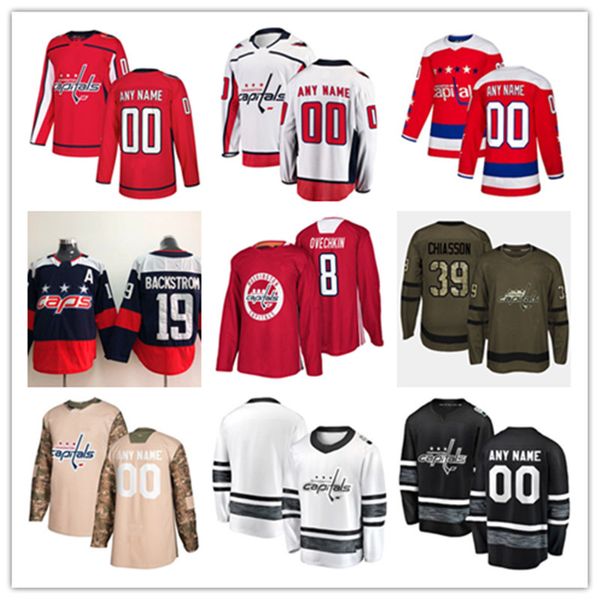 

Custom Washington Capitals Jersey Alexander Ovechkin Braden Holtby Nicklas Backstrom T J. Oshie Evgeny Kuznetsovl Tom Wilson Capitals Jersey