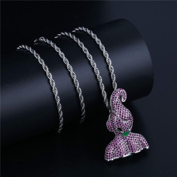 Fashion Jewelry Rhinestone Pearl Lovely Octopus Animal Pendant Chain Necklace
