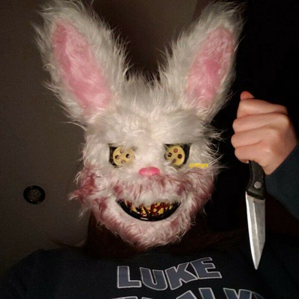 

us halloween scary bloody costume horror latex mask horror animal pattern mask