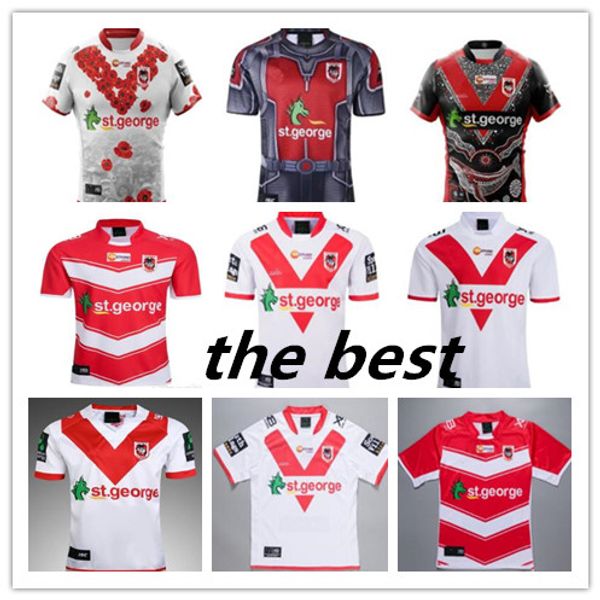 

19 20 st george illawarra xblades dragons shirt rugby jersey 2019 2020 national rugby league st george jersey shirts size s-3xl, Black;gray