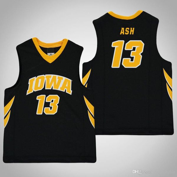 

iowa hawkeyes kids cordell pemsl austin ash charlie rose connor mccaffery youth black stitched college basketball jersey