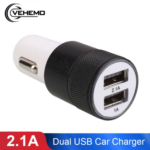 

vehemo lighter 2 in 1 usb car auto socket charger charging socket lighter 2.1a plug and play auto cigarette fast universal