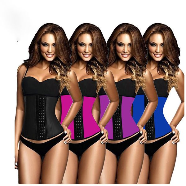 

талия тренер shaper талия тренер latex modeling ремень стал для похудения оболочки живот cincher shapewear фитнес корсет уменьшить ремень ре, Black;white