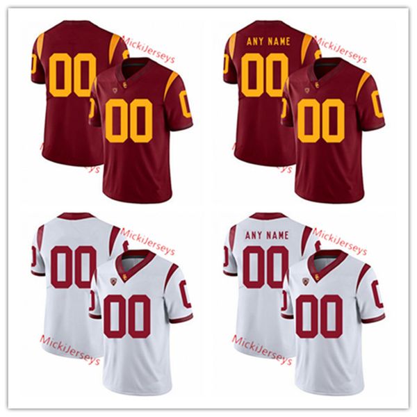 

Custom USC Trojans Football Jersey Oluwole Betiku Clayton Bradley Chris Brown Stephen Carr Jacob Daniel Solomon Tuliaupupu USC Trojan Jersey