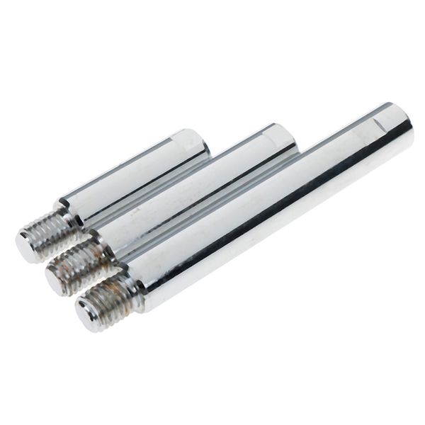 

1pc steel m14 rotary polisher extension shaft for car care polishing accessories tools 75mm 100mm 140mm