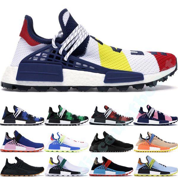 

2019 36 47 human race bbc designer pharrell williams hu sneakers solar pack oreo multi color nerd mens womens golf running shoes