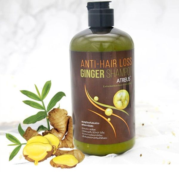 Thai Genuine Atreus Ginger Shampoo For Hair Care Non Silicone Oil