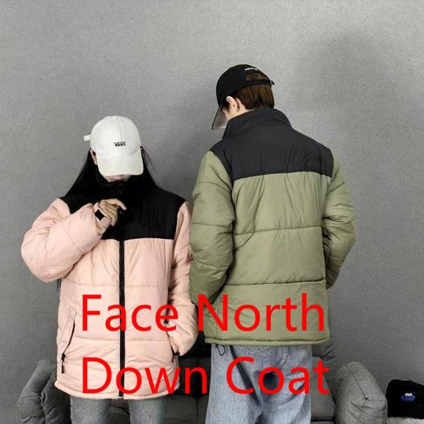 

face north designer jackets for men lovers brand down jacket winter coat with letters luxury outwears warm brand coats clothes m-2xl, Black