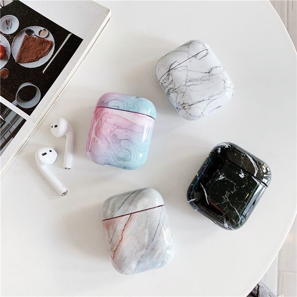 

pouch protective tpu airpods case for korea marble designer airpods case for 1 and 2, 3 wireless bluetooth headphone airpods pro case