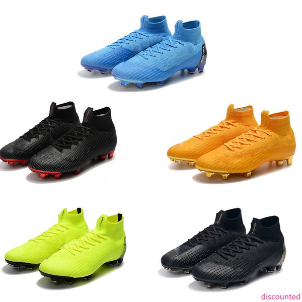 

mens mercurial superfly vii 7 360 elite fg trend cr7 ronaldo neymar soccer shoes football boots cleats size 39-45