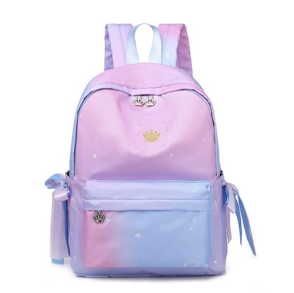 

2019 backpack fashion female high school college girl school bag casual large capacity travel backpack oxford fabric