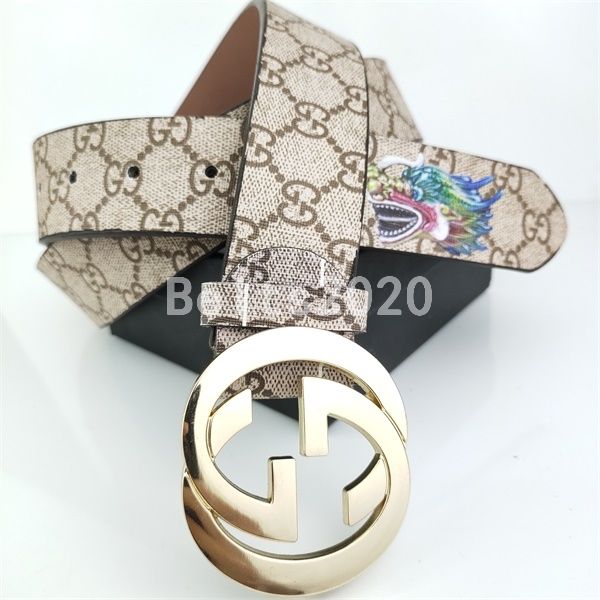 

fashion belts womens belt mens belts leather black belts women snake big gold buckle men classic casual belt with box 2154324, Black;brown