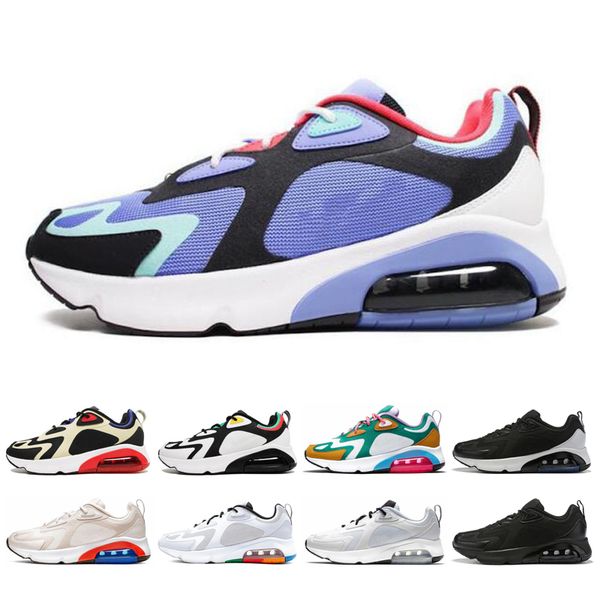 

200 shoes mystic green mens womens running shoes desert sand royal pulse bordeaux fashion mens trainers sports sneakers size 36-45