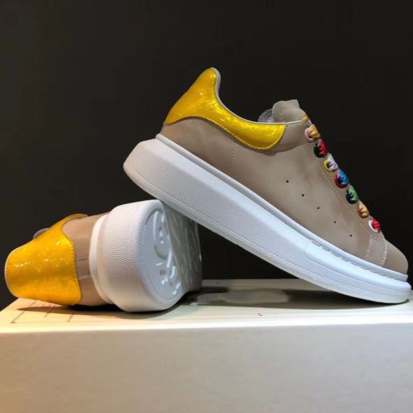 

роскошный дизайнер 2020 новый rf пара повседневная спортивная обувь бутик повседневная обувь мужчины и женщины роскошные толстые нижние белы, Black