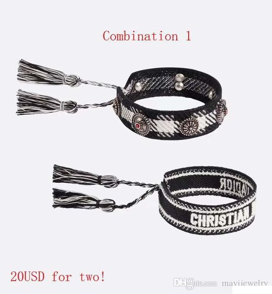 

db12 2019 new arrival fine fashion accessories d letter bracelet for women gift have diffferent styles choose, Golden;silver