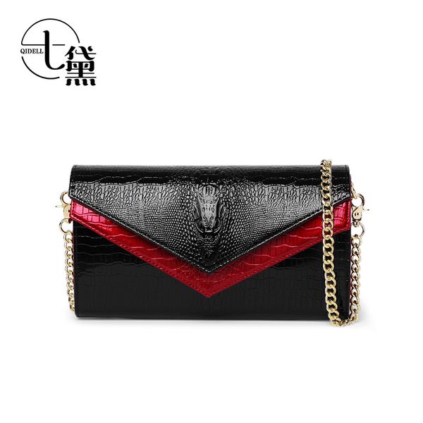 

fashion lady 2019 new soft small envelope genuine leather handbag bag women