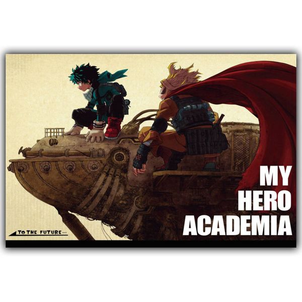 

boku no hero academia silk print poster boys and girls bedroom decorated japanese anime posters wallpaper