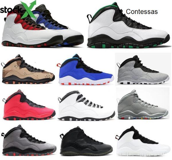 

new 10 seattle westbrook red blue tinker cement desert camo men jordon basketball shoes 10s cool grey infrared i m back steel sneakers with