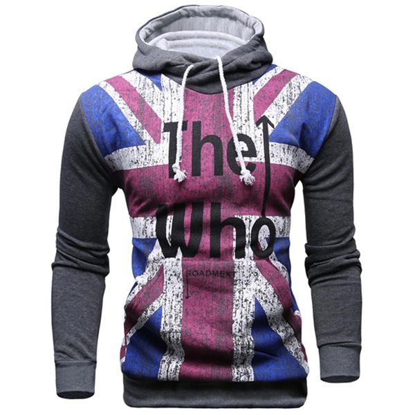 

eas mens sweatshirts printed fleece hoody hoodies s clothing outwear, Black