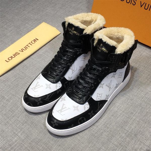 

20fw mens shoes casual spring autumn high sneakers men zapatos de hombre men running shoes trainer shoes yecq3, Black