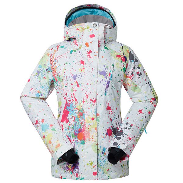 

women's winter thermal waterproof ski jackets sports outdoor female coats hiking skiing snowboarding camping windbreakers mi006