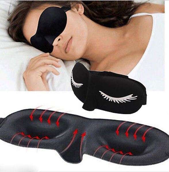 

New Fashion 3D Soft Eye Shade Travel Aid Rest Sleeping Eye Mask Sponge Cover Eye Blindere