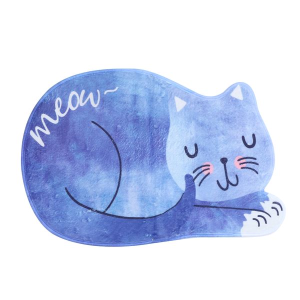 

bathroom mat tea table bibulous antiskid false sleeping cat bibulous antiskid doormat carpet bathmat home decor bathroom product