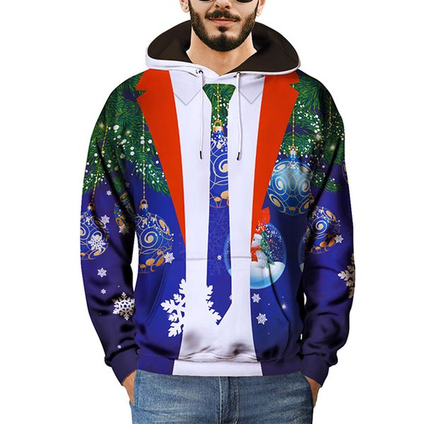 

mens hoodies streetwear christmas clothes 2019 3s print mens hoodies autumn long sleeve sweatshirts men sudaderas para hombre, Black