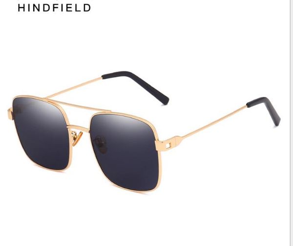 

metal trend large frame sunglasses ultraviolet-proof sunglasses for men and women, White;black