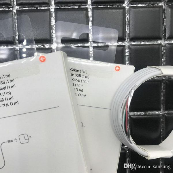

500pc lot 6 generation with retail package for a original oem quality 1m 3ft u b data ync charger cable for ipone 5 6 7 8 xr x u b