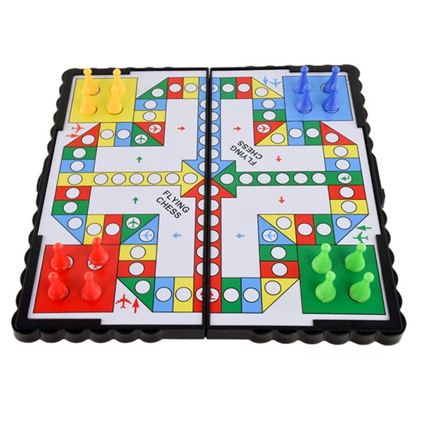 

new mini magnetic travel game ludo flying chess crawling mat fast dispatch play mat shaper trinmmer shirts supplies