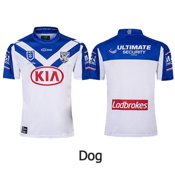 

High-quality BULLDOGS Rugby Jerseys NRL Football Clothes KIA 2019 Highlanders training shirts SIZE: S-3XL