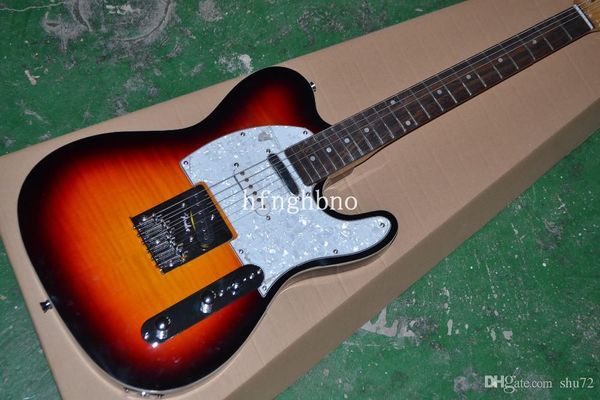 

oem factory qualit quality new atocaster 6 string sunburst sunset electric guitar