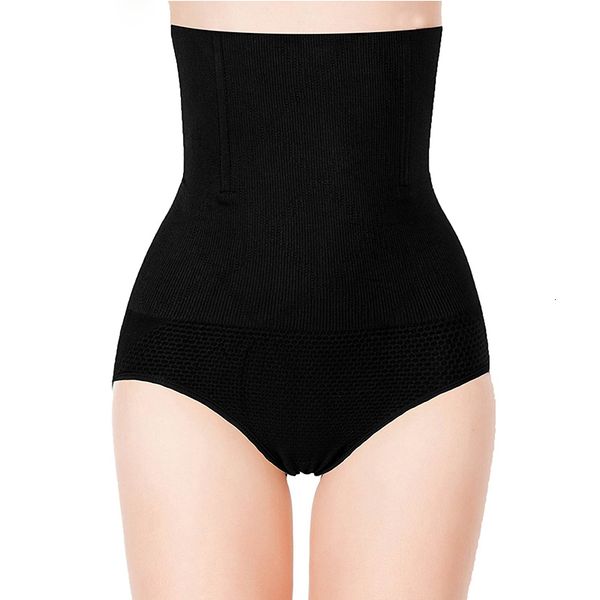 

формирователи тела женщины женщин высокой талией c раздел восстановления нижнее белье пластика управления трусы тело bodysuit shaper бесшовн, Black;white