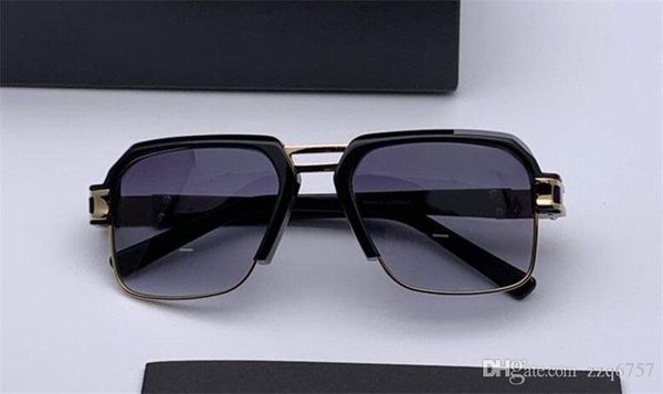 

fashionable popular sunglasses classic square frame simple and generous style 6020 protection eyewear with box, White;black