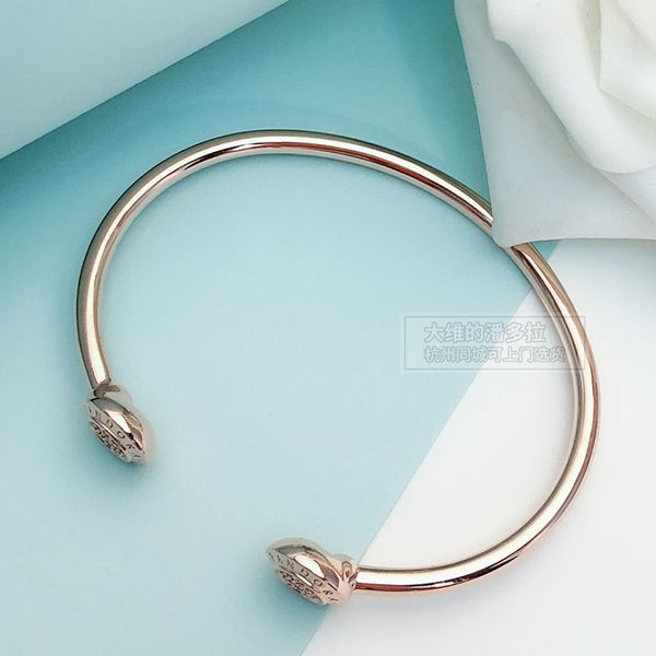 

women's jewelry 925 original beads bracelets strand charm open bangles women wedding pendant bracelet jewelry birthday gifts