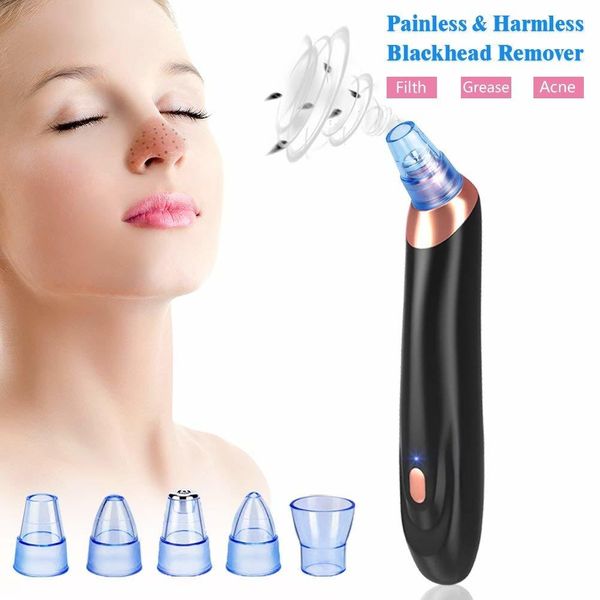 

vacuum pore cleaner blackhead acne pimple remover tool black spots extractor skin care facial pore cleaner machine face cleaning