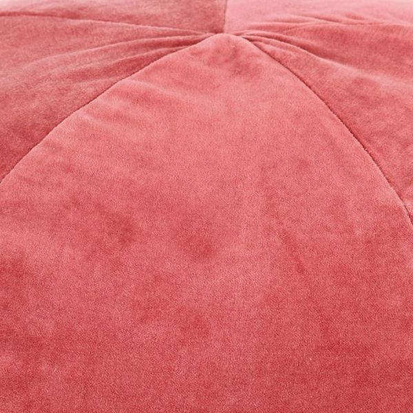 

cotton velvet pouf 50x35 cm pink living room furniture