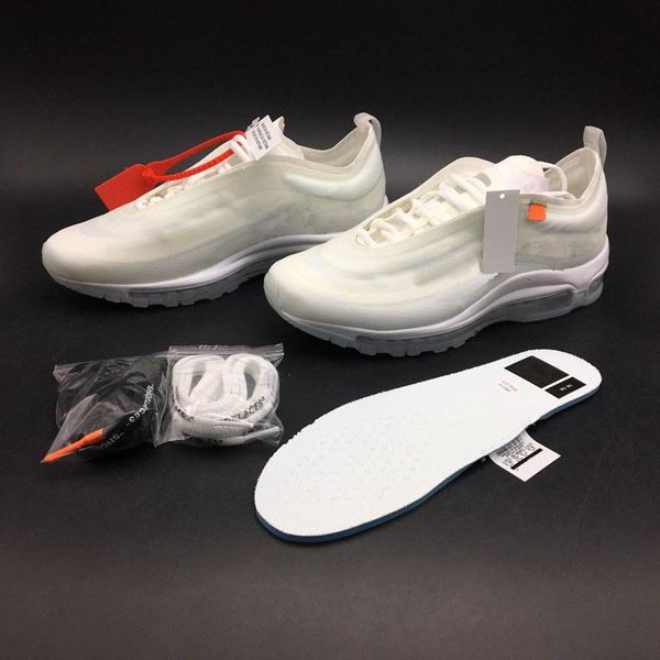 

Off 97 og bullet erena william rainbow thequeen men women running hoe 97 air cu hion white light grey wolf grey menta port neaker