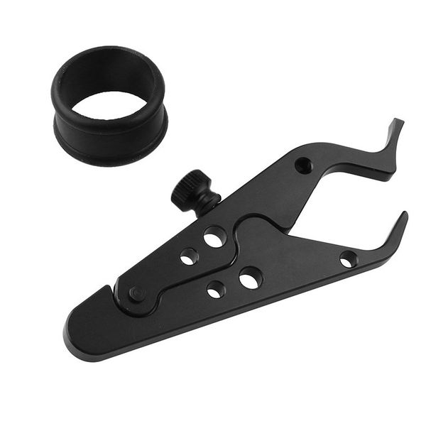 

aluminum motorcycle throttle lock cruise control clamp universal scooter hand grips assist parts durable grip black #gp206