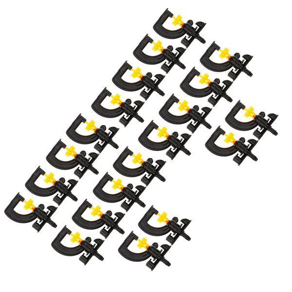

20pcs 360 degree rotating refraction g type sprinkler lawn garden sprinkler