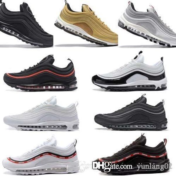 

new og qs tripel white black metallic gold silver bullet prm white 3m premium mens shoes for men women