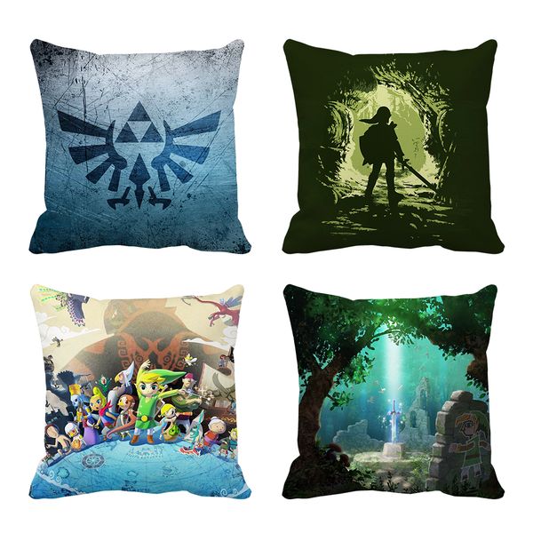 

legend of zelda game multi size throw pillow case ing