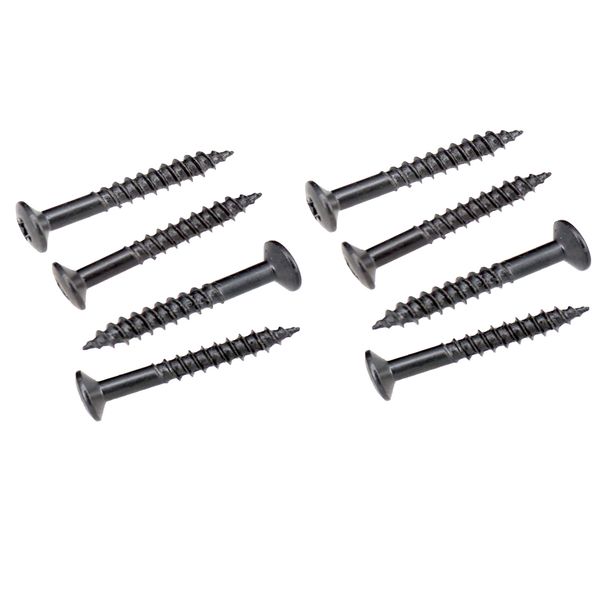 

80x pickup frame mounting screws e guitar accessories black